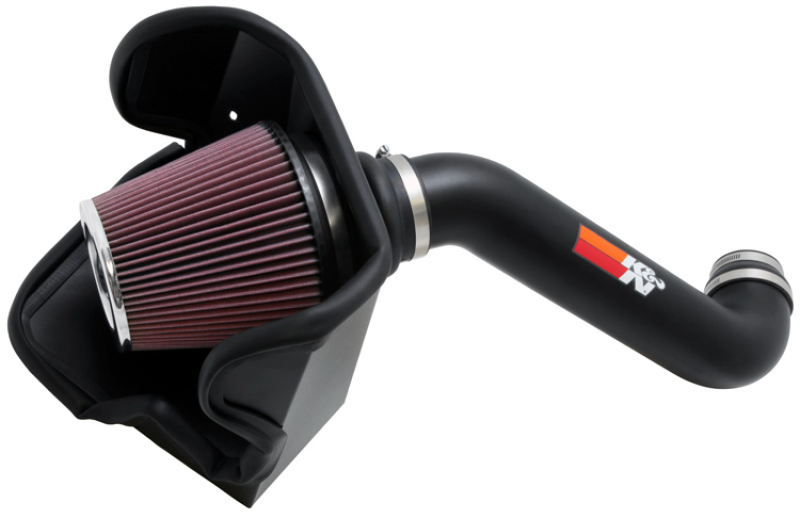 Jeep Liberty Performance Air Intake - K&N Engineering - 77 Metal Intake - `10-`11
